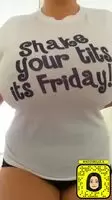 It's Friday.