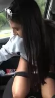 Peeing on the road