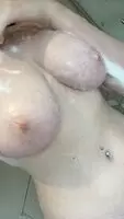 Having fun with my soapy, cute bush