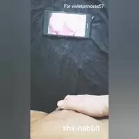 tribute for violetprincess57 hehe.... flipped the dick out and wank away!