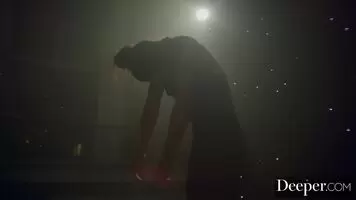 Deeper. Brooklyn has rough anal sex with dance partner