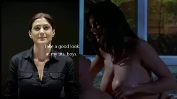 Julia Benson's huge tits