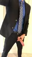 Suited up but still ready for fun