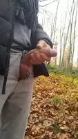 Pierced Cock In The Woods