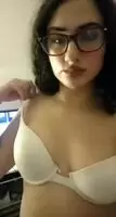 Stripping with my glasses on