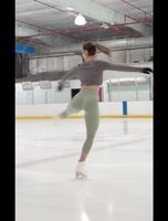 The perfect pants for a figure skater