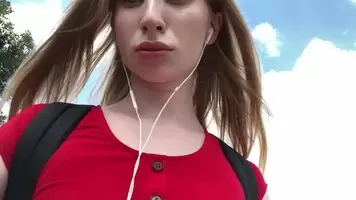 Visceratio Gives a Quick Peek while out for a walk