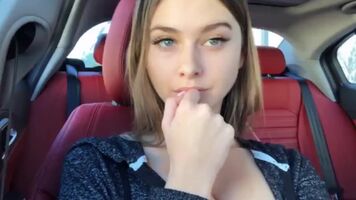 Playing around in the car