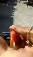 You can call her to water your garden :d insane squirt!