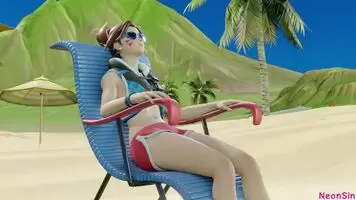 D.va Gets Fucked By Futa Sombra