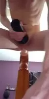 I dream of having a cock in my ass while I fuck a pussy