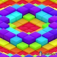 Wave of Colored Boxes