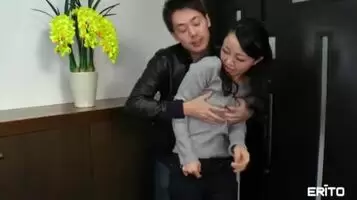 Hot Asian MILF Goes Braless