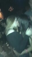 2 sexy girls making out in the club