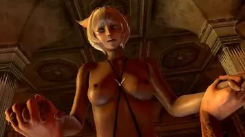 Y'shtola Holding Hands Cowgirl