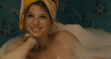 You get home from school to find Aunt May in the bath. She calls you in and has you tell her about your day.