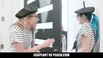 When the nude model has a big dick.