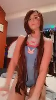 This drooly D.Va set is up on my premium snap today and tomorrow! Message me to sign up