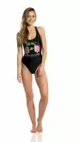 Volcom Fresh Ink One Piece Swimsuit