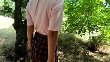 Striptease From Your Cute Forest Catgirl