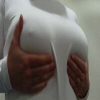 white t hard nipples drop