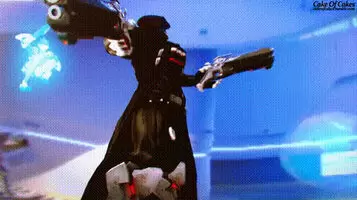 Tracer blows reaper during combat