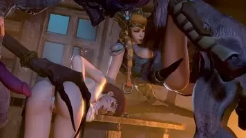 Mercy and D.Va - Hunters Hunted