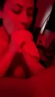Feeling his cock hit the back of my throat makes my pussy throb.