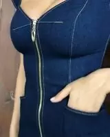 Dark blue outfit