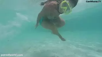 Naked Tits While Bathing