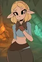 Zelda, Short hair