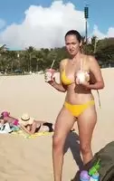 Geo Yellow Bikini