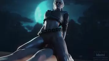 Ciri riding