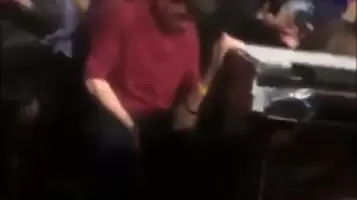 Couple fuck in club with cameras everywhere