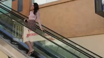 Sheer on the escalator
