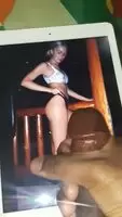 His sisters thighs made me bust. Kik darkshaft77