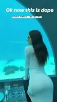 I doubt she's wearing anything under that dress