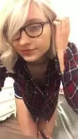 Can you get turned on by tiny tits and glasses?