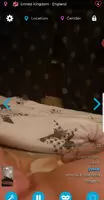 Tattooed Brit has a leg raising orgasm