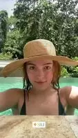 Playing In A Pool In Bali