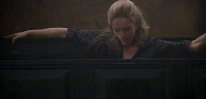 My bud’s mother and I while they’re ordering appetizers.