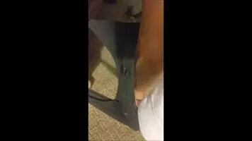 Wet panties with grool - love watching her make herself cum