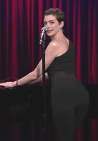 Anne Hathaway's round booty