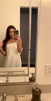 Dropping her towel