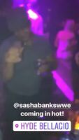 A drunk and slutty Sasha with some lucky guy that got to fuck her