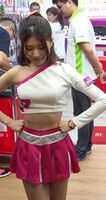 Taiwanese Top Cheerleader Visable Ribs