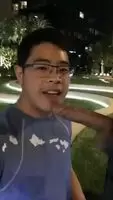 Sucking a cock in a public place