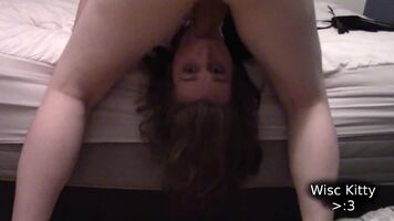 Kitten got throatfucked again by Mistress Rayne, now in GIF form :3