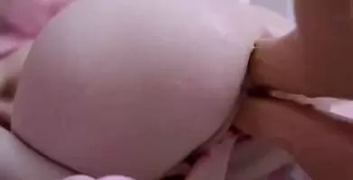 Teen loves getting both her holes filled at the same time