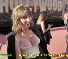 Maya Hawke’s Teasing her Amazing Tits